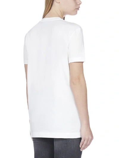 Shop Dolce & Gabbana Star Logo T In White