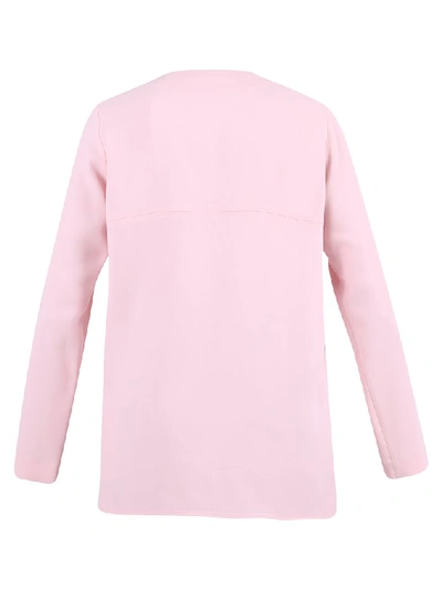 Shop Stella Mccartney Zipped Blouse In Pink