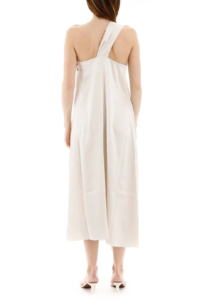 Shop Nanushka Zena Dress In White