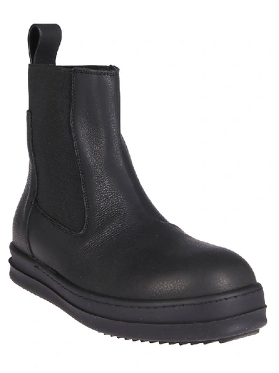 Shop Rick Owens Slip On Boots In Black