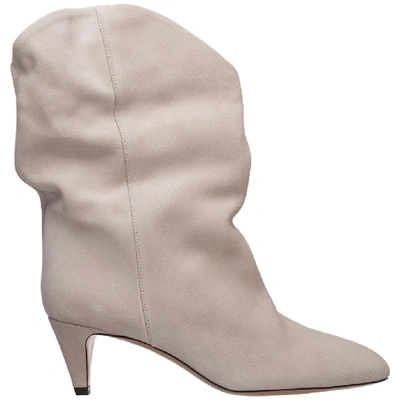 Shop Isabel Marant Dernee Boots In White