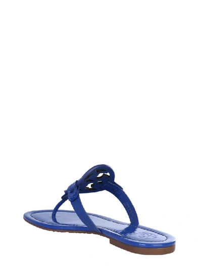 Shop Tory Burch Miller Sandals In Blue