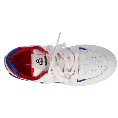 Shop Isabel Marant Emree Sneakers In White