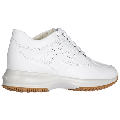 Shop Hogan Interactive Sneakers In White