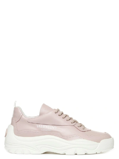 Shop Valentino Garavani Gumboy Sneakers In Pink