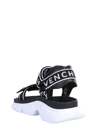 Shop Givenchy Jaw Sandals In Black