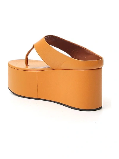 Shop Simon Miller Coaster Platform Sandals In Orange