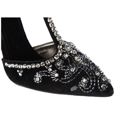 Shop Dolce & Gabbana Bellucci Pumps In Black