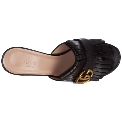 Shop Gucci Double G Mid In Black