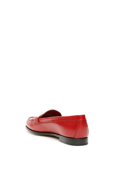 Shop Church's Kara Loafers In Red