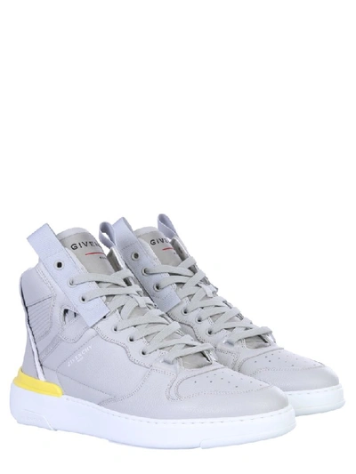 Shop Givenchy Wing Sneakers In Grey