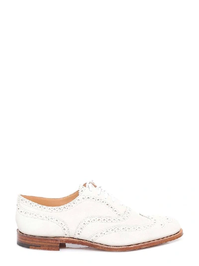 Shop Church's Burwood Lace In White