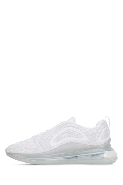Nike White Air Max 720 Sneakers In White/ White/ Platinum | ModeSens