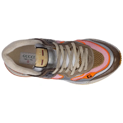 Shop Gucci Ultrapace Sneakers In Multi