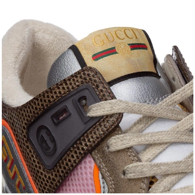 Shop Gucci Ultrapace Sneakers In Multi