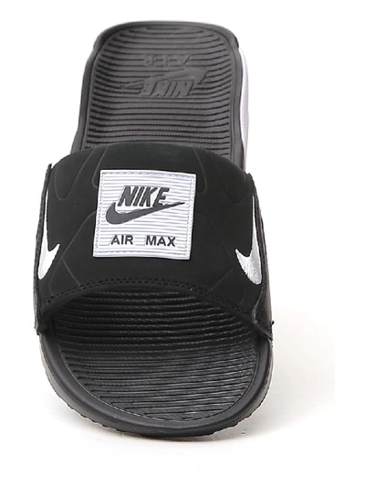 Shop Nike Air Max 90 Slides In Black