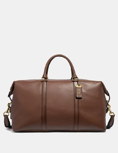 Shop Coach Metropolitan Duffle 52 - Men's In Saddle/brass