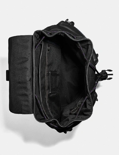 Shop Coach Pacer Utility Backpack With Patch In Ji/black