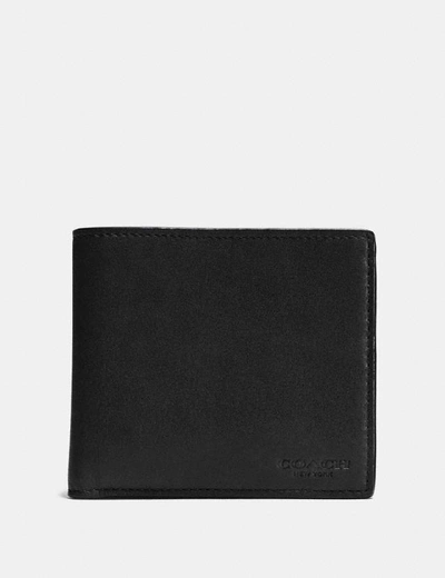 Shop Coach Coin Wallet - Men's In Black