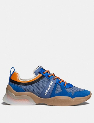 Shop Coach Citysole Runner In Deep Sky Clementine