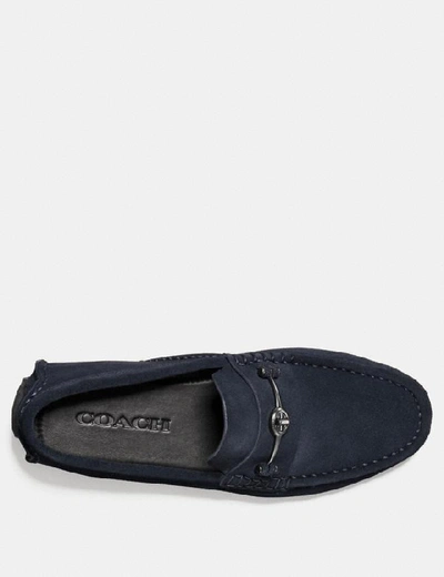 Shop Coach Crosby Turnlock Driver In Midnight Navy