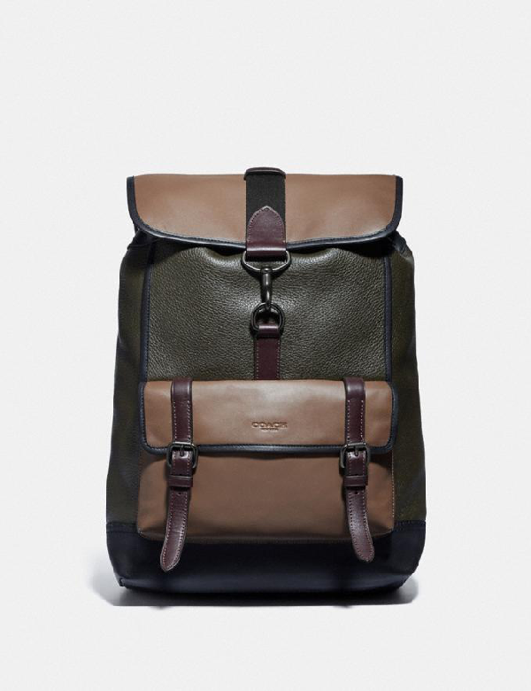 coach men's bleecker backpack
