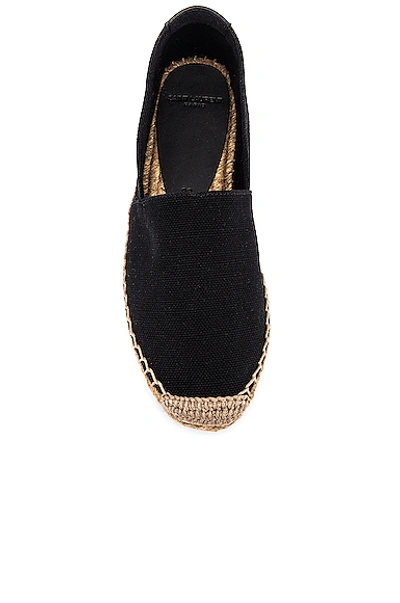 Saint Laurent Women Signature Canvas Espadrilles