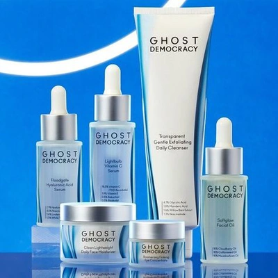 Shop Ghost Democracy The Complete Collection: Cleanser, 2 Serums, Moisturizer, Eye, Oil (save $50!)