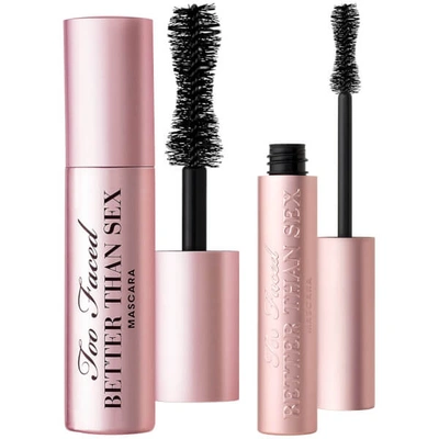 Shop Too Faced Better Than Sex Mascara Bundle (worth £31.00)