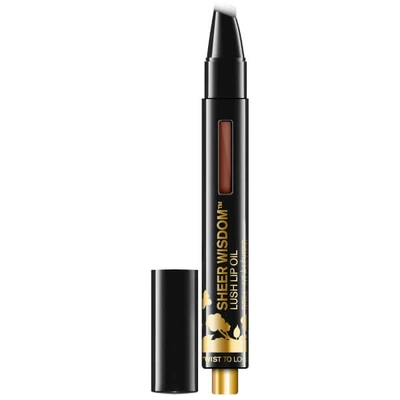 Shop Butter London Sheer Wisdom Lip Oil 2.5ml - Rich Nutmeg