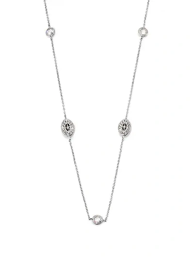 Shop Adriana Orsini Pav&eacute; Navette Double Wrap Necklace