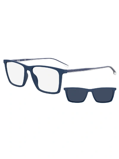 Shop Hugo Boss Boss 1151/cs Sunglasses In Fll Blu Opaco