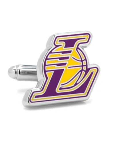 Shop Cufflinks, Inc Los Angeles Lakers Cufflinks In Purple
