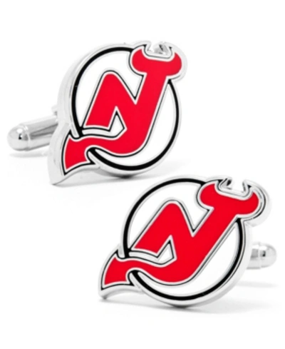 Shop Cufflinks, Inc New Jersey Devils Cufflinks In Red