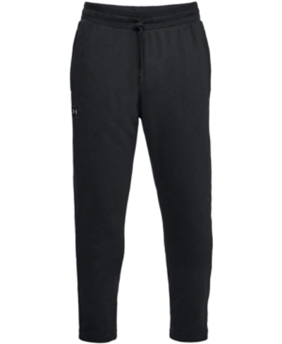 Shop Under Armour Men's Big And Tall Rival Fleece Pants In Black