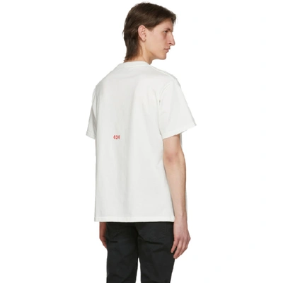 Shop 424 White 'but Not Mine' T-shirt