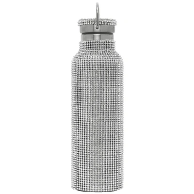 Shop Collina Strada Ssense Exclusive Silver Rhinestone Water Bottle