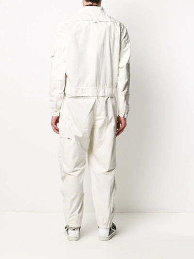 Shop Ambush Zipped Boiler Suit In White