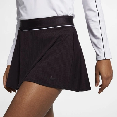 Shop Nike Court Dri-fit Women's Tennis Skirt In Red