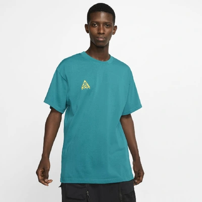 Shop Nike Acg Logo T-shirt In Blue