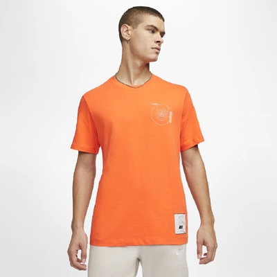 Shop Nike Sportswear Men's T-shirt (electro Orange) - Clearance Sale
