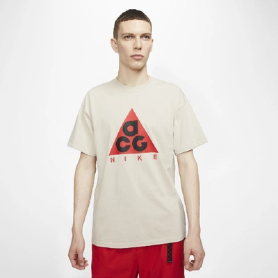 Shop Nike Acg Men's Graphic T-shirt In Brown