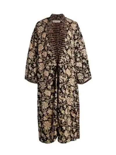 Shop Free People Rumi Reversible Kimono In Midnight Combo