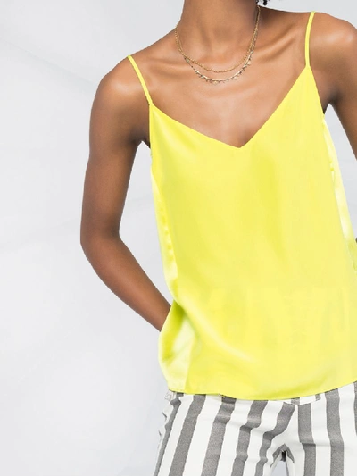 Shop Rag & Bone V-neck Short Vest In Yellow