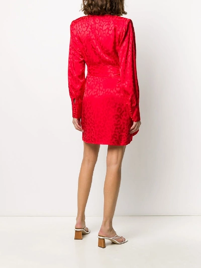 Shop Andamane Carly Mini Dress In Red