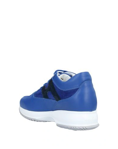Shop Hogan Sneakers In Bright Blue
