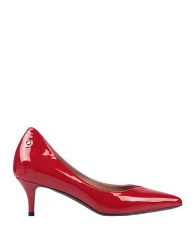 Shop Pollini Pumps In Red