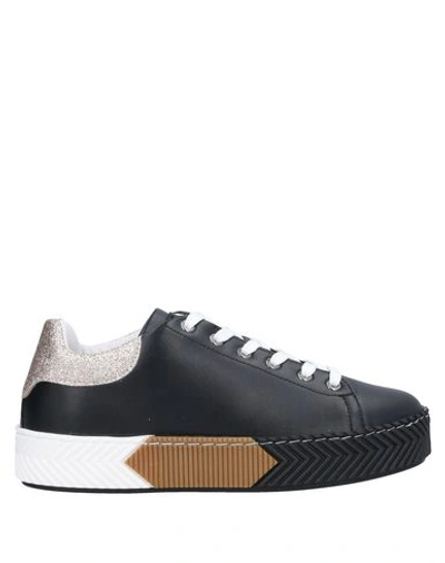 Shop Pollini Sneakers In Black