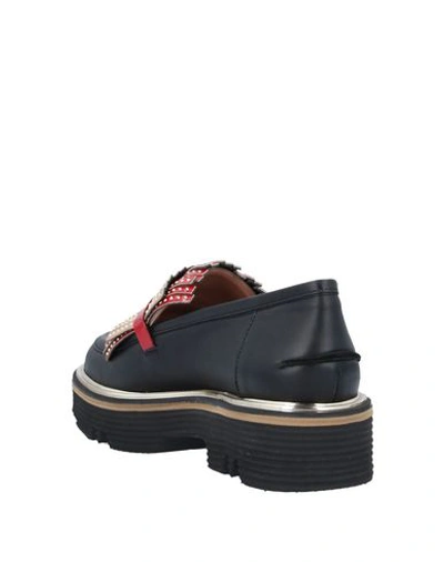 Shop Pollini Loafers In Black