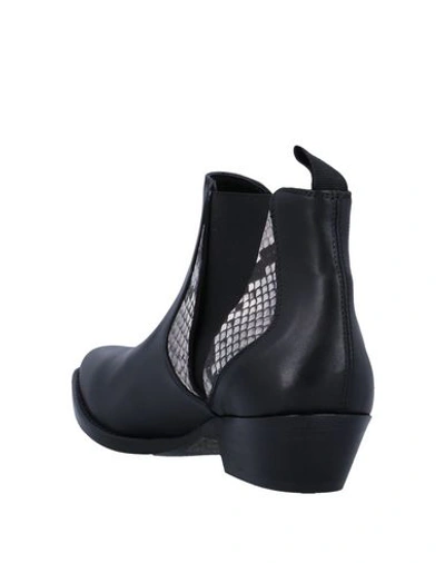 Pollini Ankle Boots In Black
